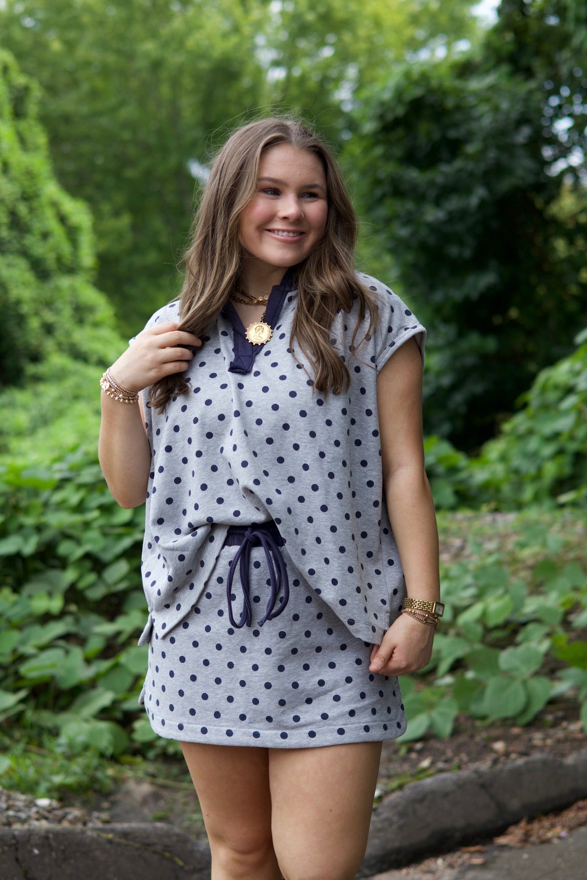 Everyday Polka Dot Skort