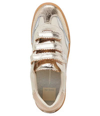 Notice Velcro Metallic Leather Sneakers by Dolce Vita