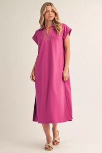 More In Love Midi Dress by Jodifl