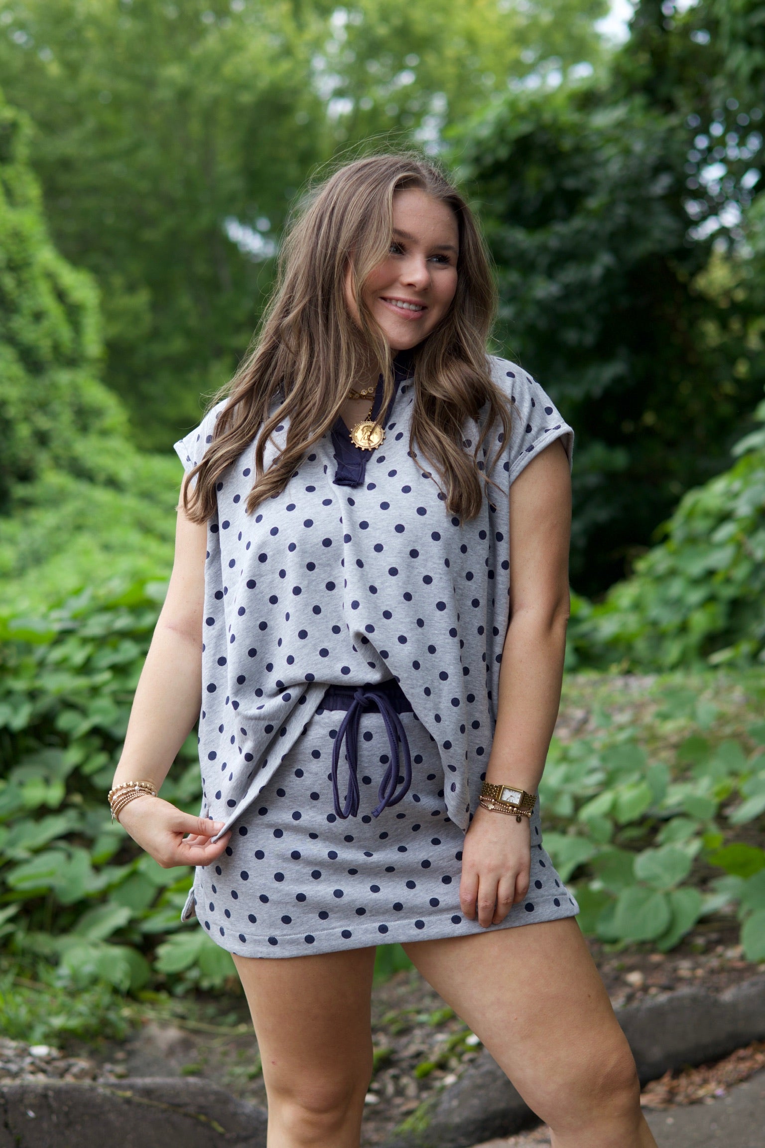 Everyday Polka Dot Skort