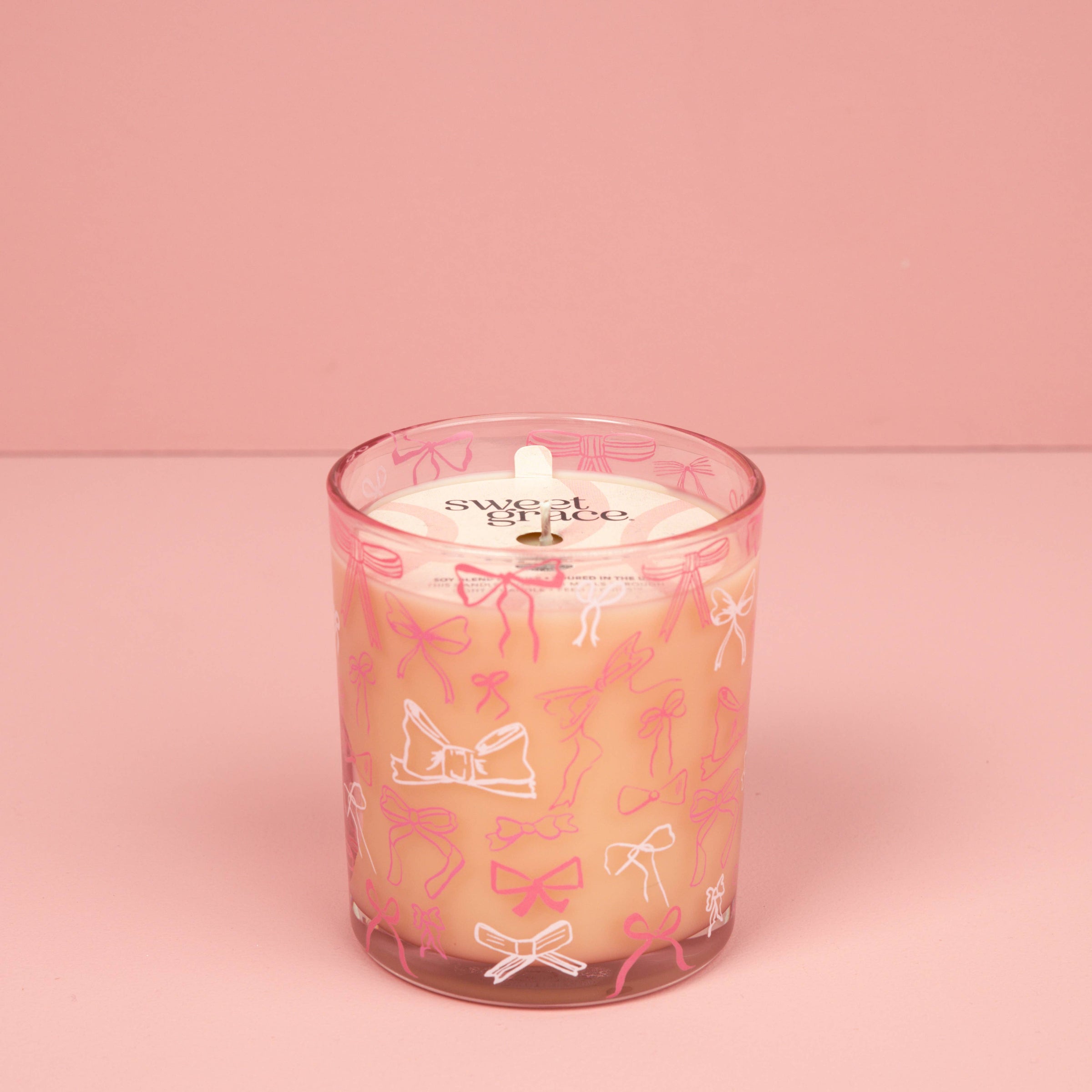 Sweet Grace Collection Bow Candle | Candle Gift
