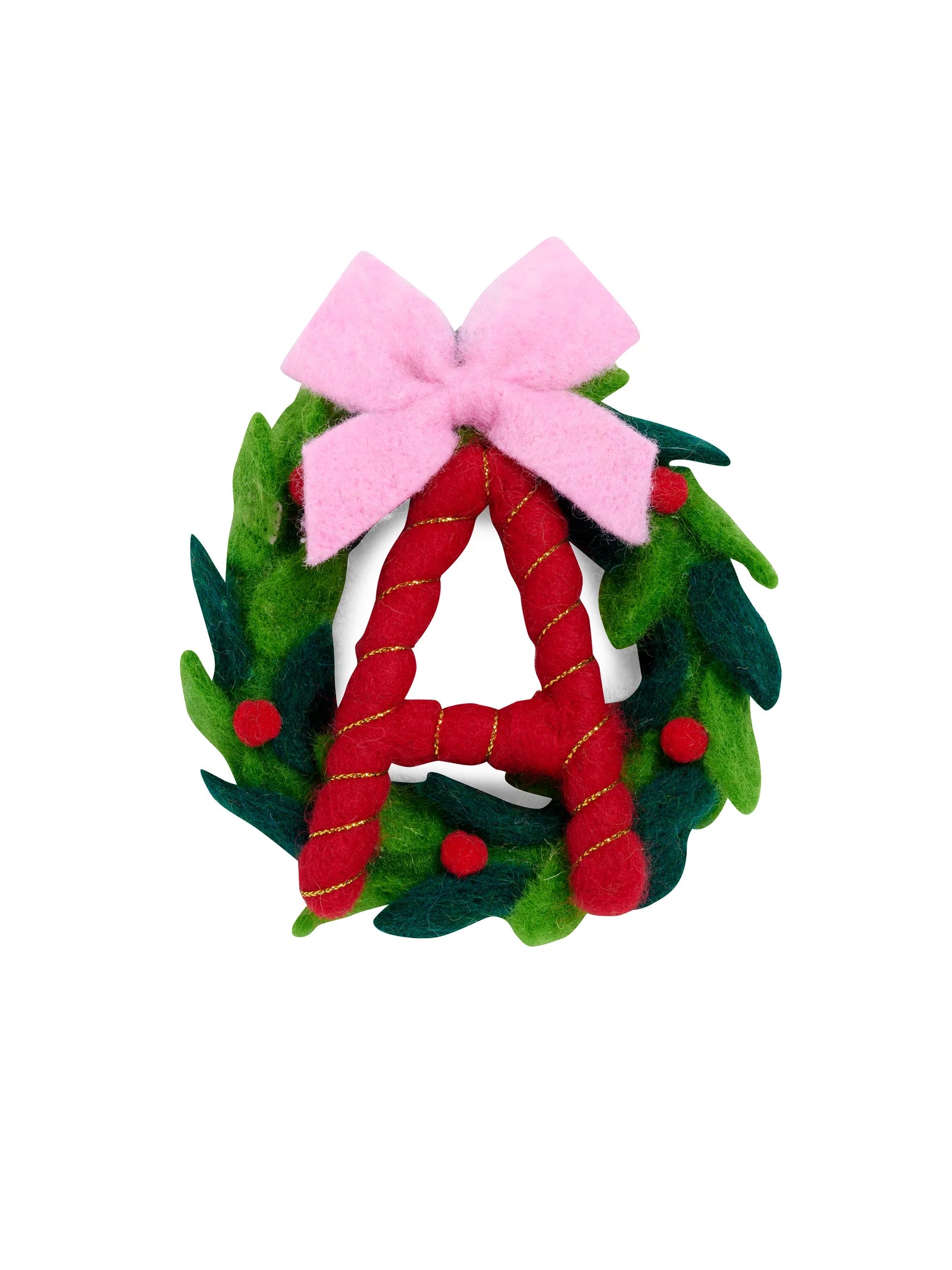 Felt Letter Christmas Ornament*Final Sale