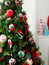 Felt Letter Christmas Ornament*Final Sale