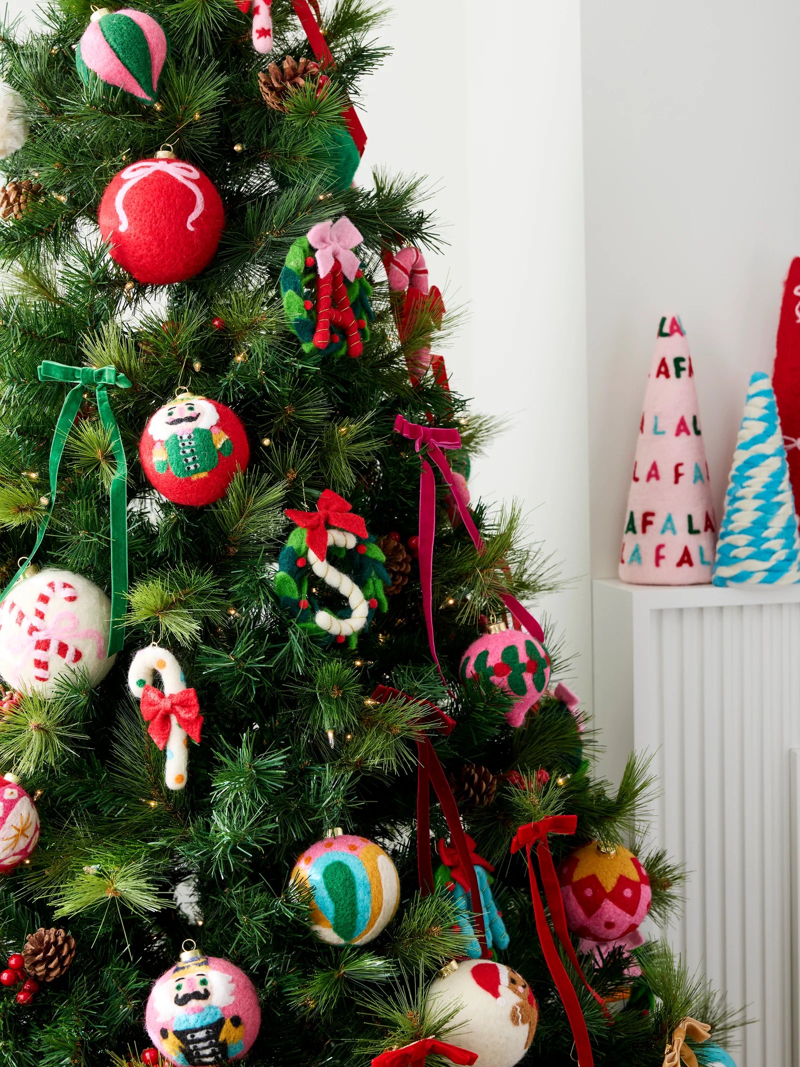 Felt Letter Christmas Ornament*Final Sale