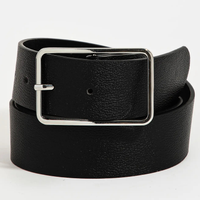 Black Center Bar Belt