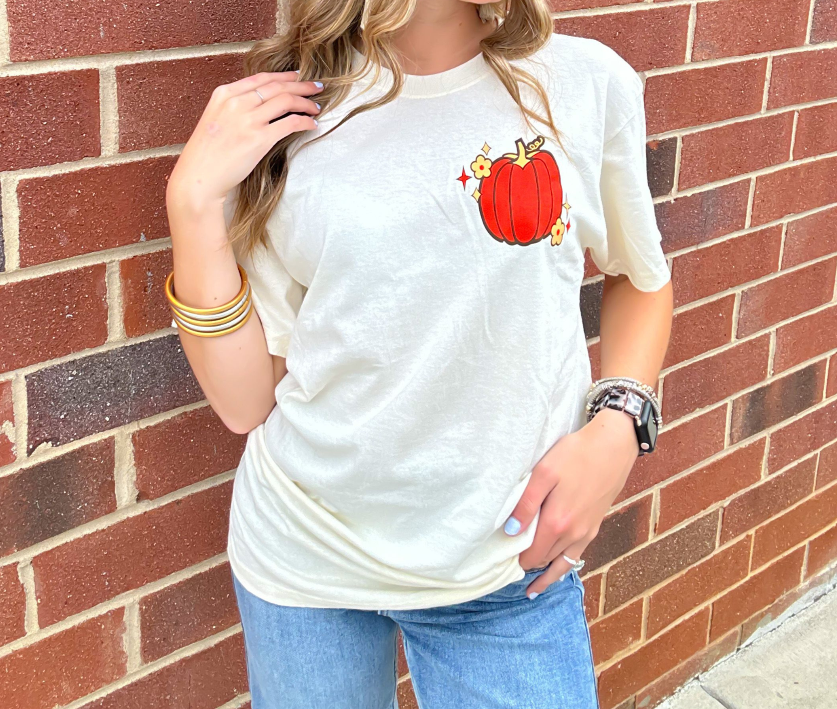Hayrides & Bonfire Graphic Tee*Final Sale*