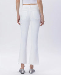 White Flare Jeans by Flying Monkey