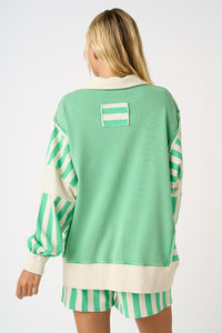 Playful Prep Pullover & Shorts Set