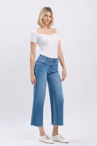 Blue Skies Crop Jeans by Vervet