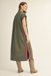 Side Stripe Stroll Dress