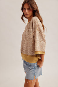 Cozy Waffle Dream Top