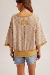 Cozy Waffle Dream Top