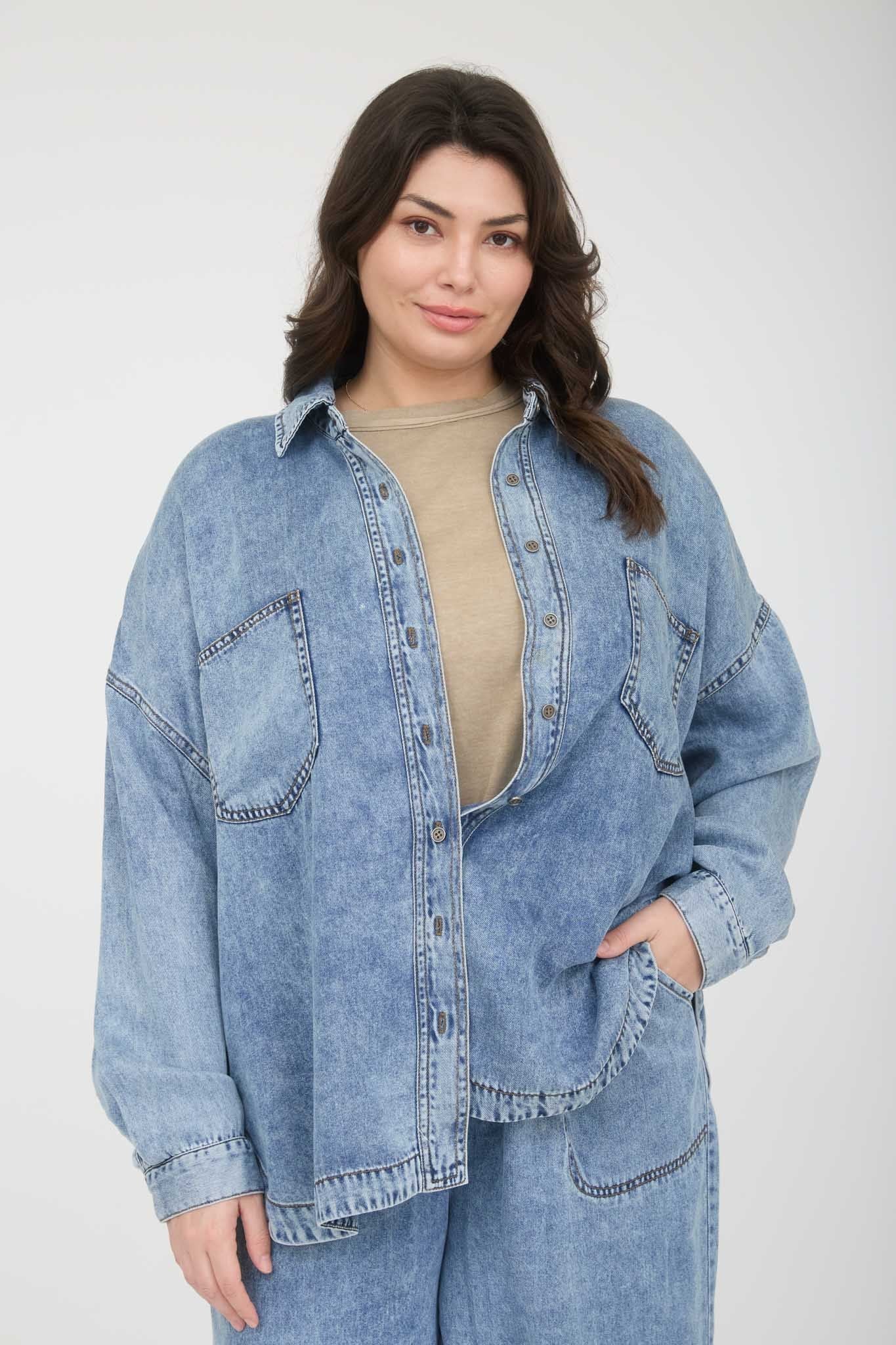 Easy Days Chambray Button Down