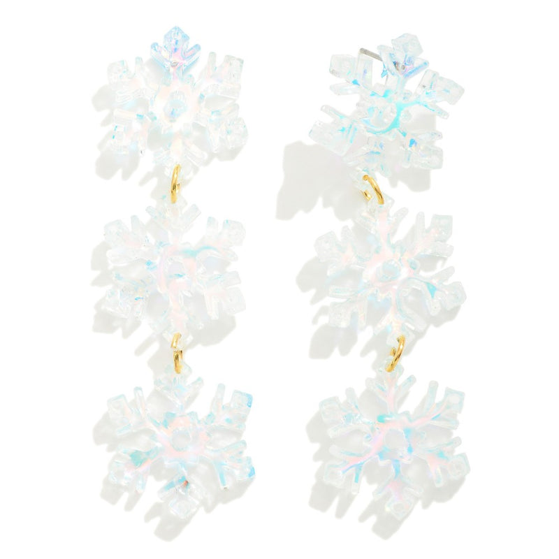 Snowflake Earrings *Final Sale*