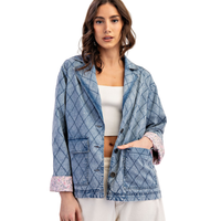 Touch of Pink Denim Jacket*Final Sale