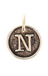 Benny & Ezra Small Monogram Letter Charm