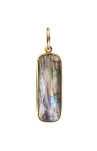 Benny & Ezra Elongated Pendant Charm