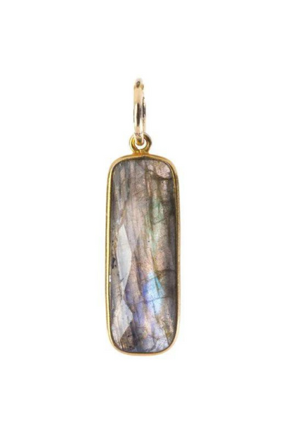 Benny & Ezra Elongated Pendant Charm *Final Sale*