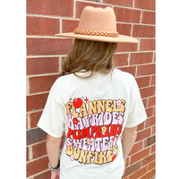 Hayrides & Bonfire Graphic Tee*Final Sale*