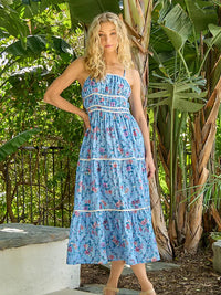 Double Gauze Printed Dress