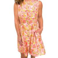 Floral Sleeveless Mini Dress