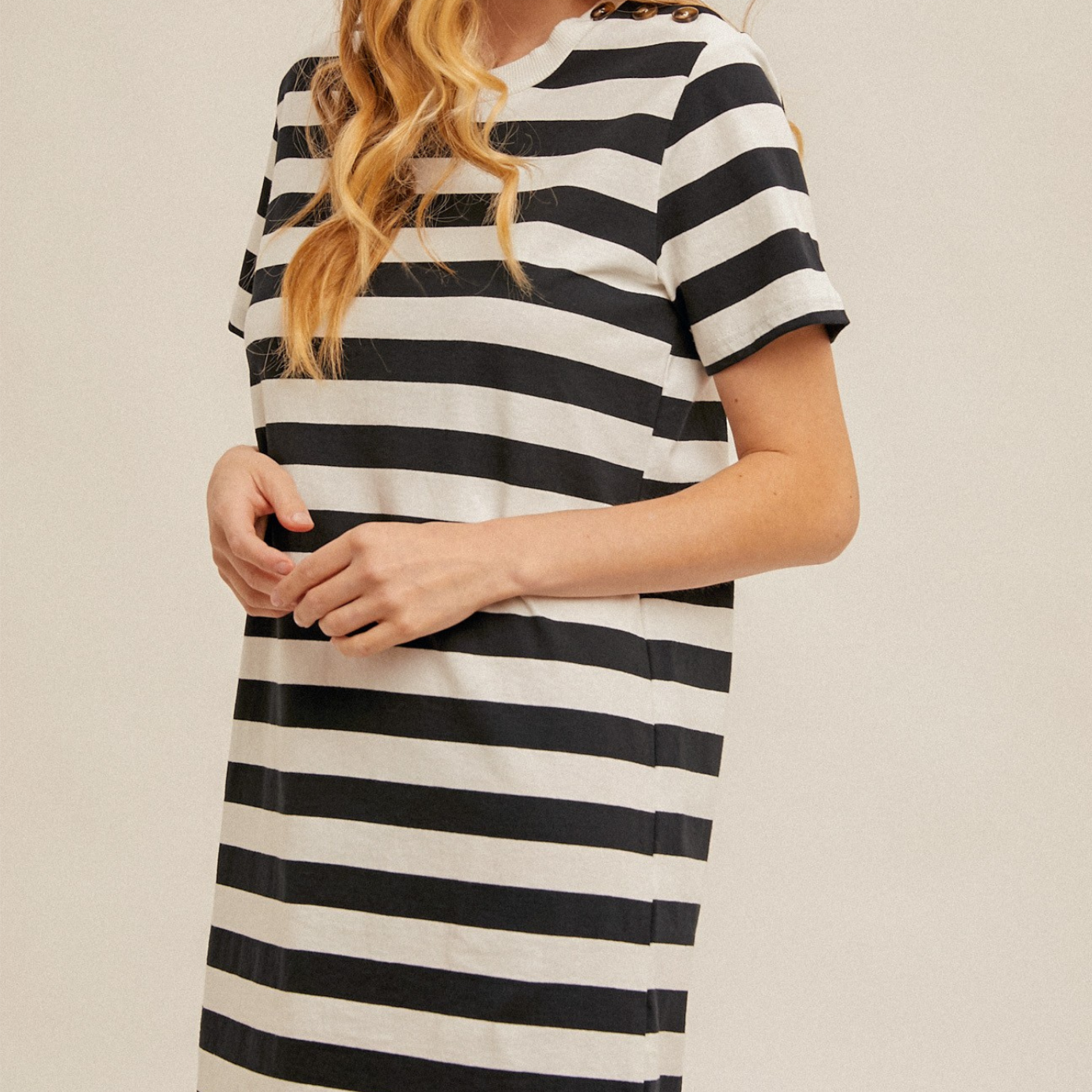 Easy On Me Mini Tee Dress *