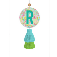 Mary Square Initial Air Freshener