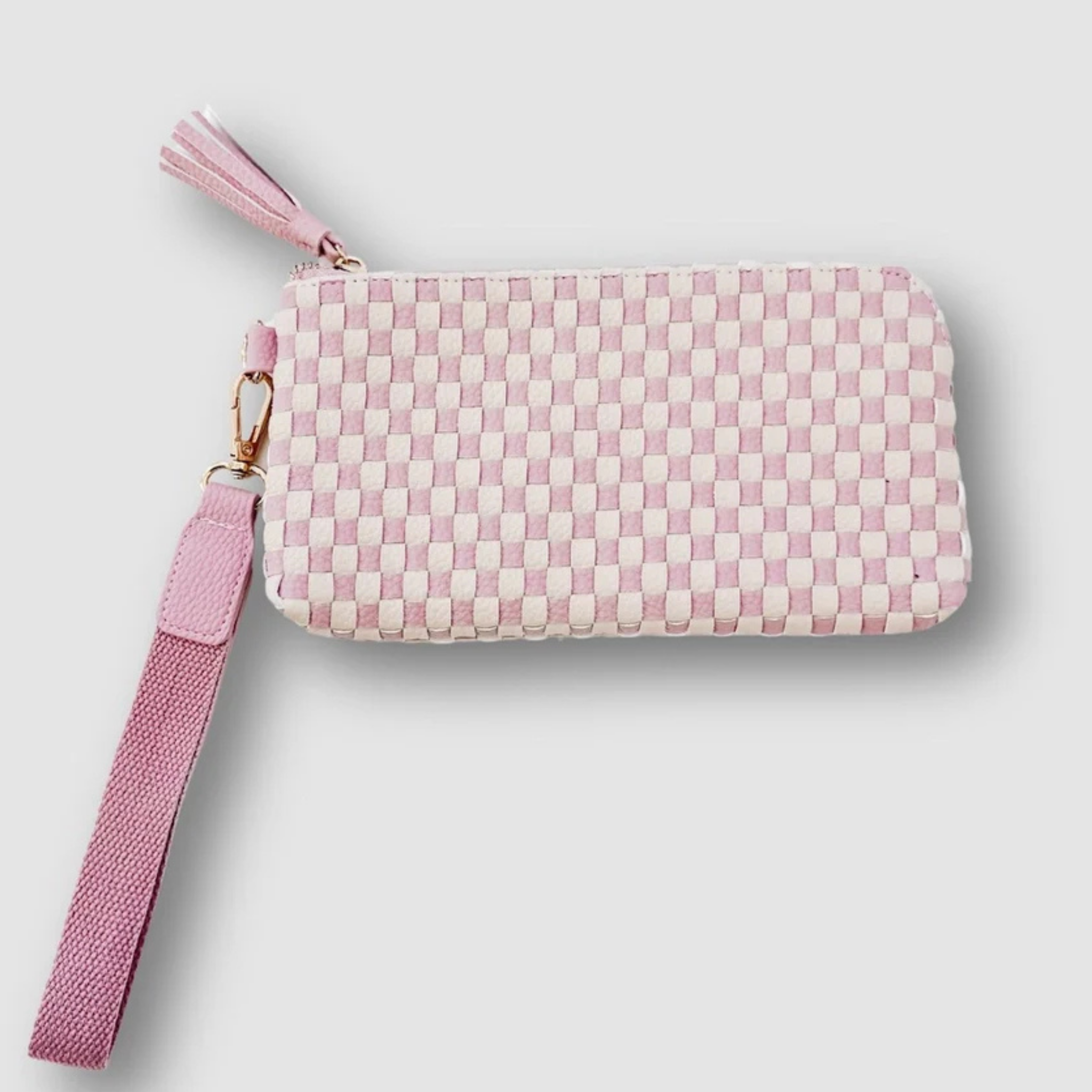 Emma Woven Clutch Wristlet