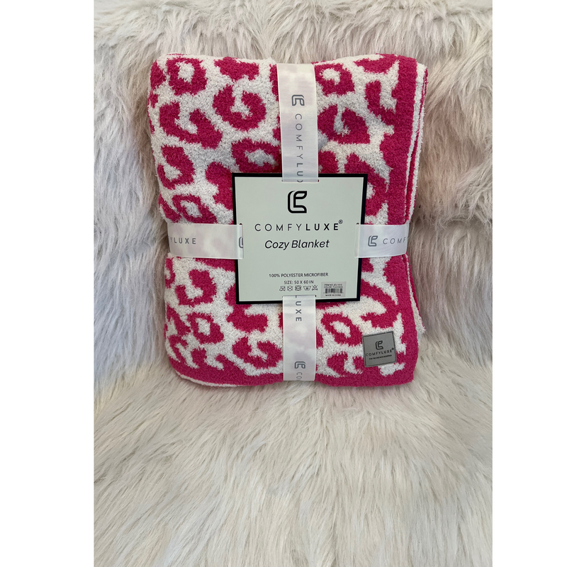 Leopard Print Cozy Blanket