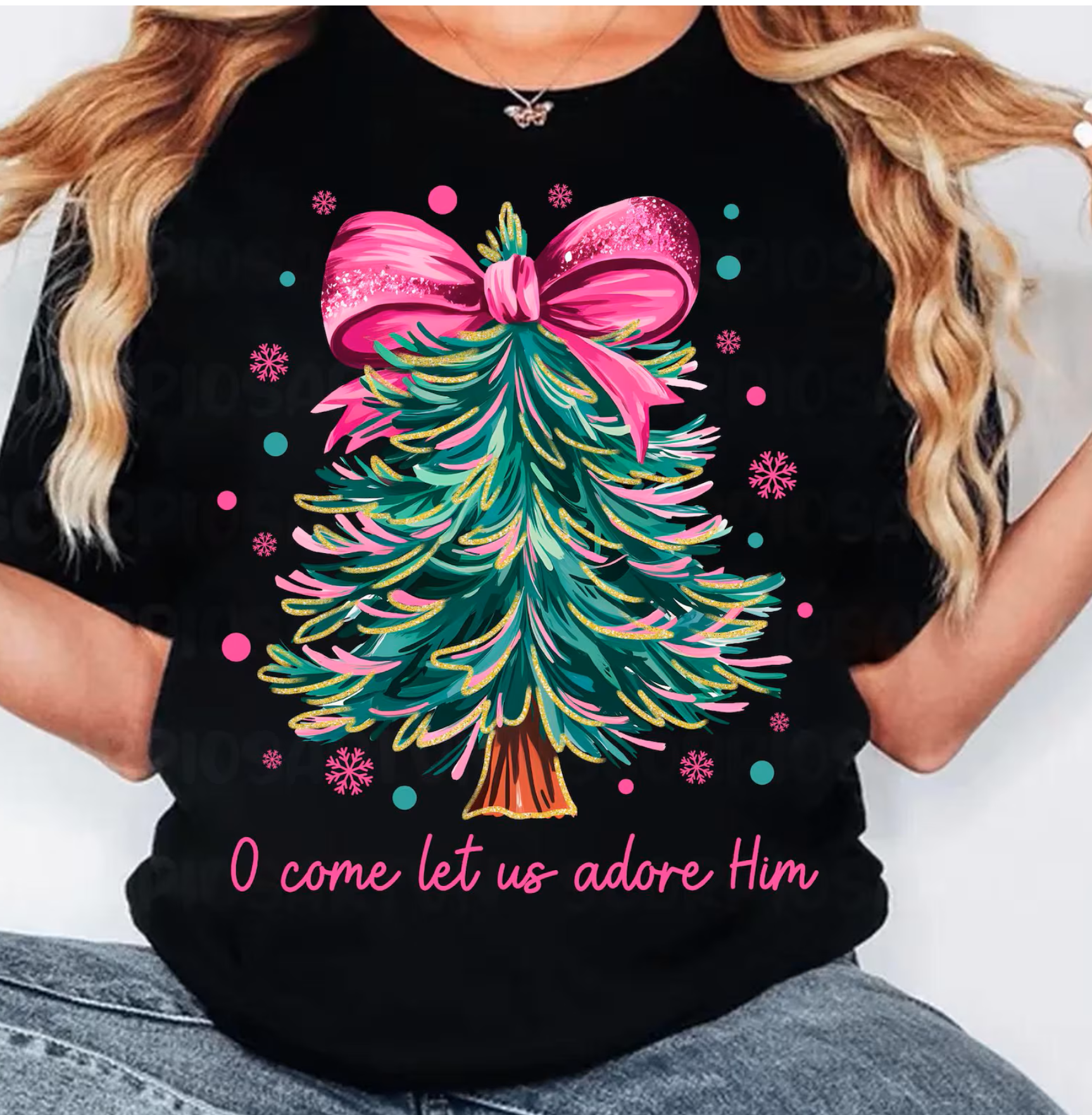 O Come Let Us Adore Him Sweatshirt*Final Sale