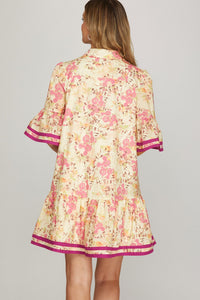 In Full Bloom Mini Dress