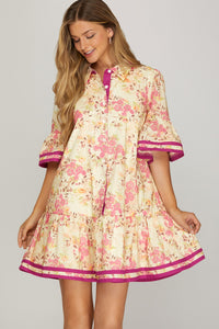 In Full Bloom Mini Dress