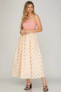 Darling Dottie Midi Dress