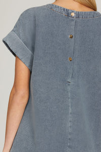 Camden Road Denim Midi Dress