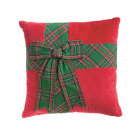 Tartan Bow Pillows