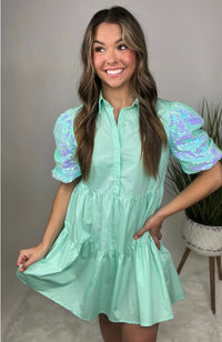 Mermaid Vibes Dress *Final Sale*