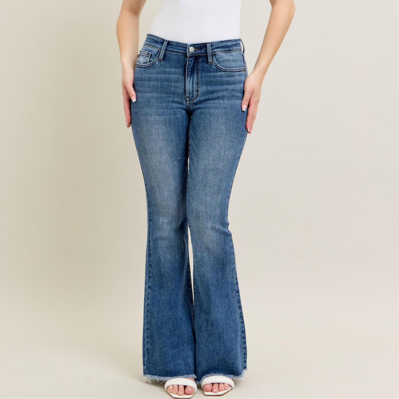 Jessi's Mid Rise Jeans by Judy Blue-RESTOCK