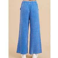 Mineral Washed Wide Leg Bottoms