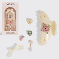 KitschPop™️ Curved Claw Clip & Charms