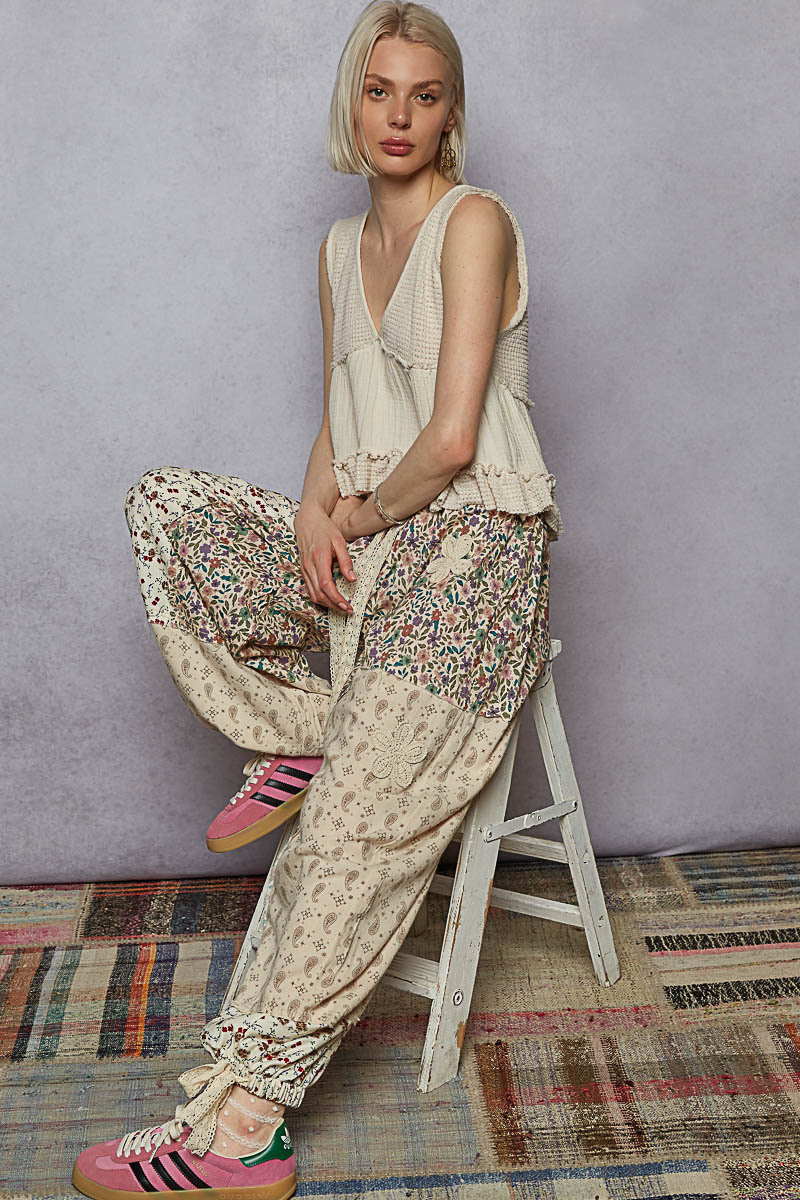 Open Weave Tank Top by P O L