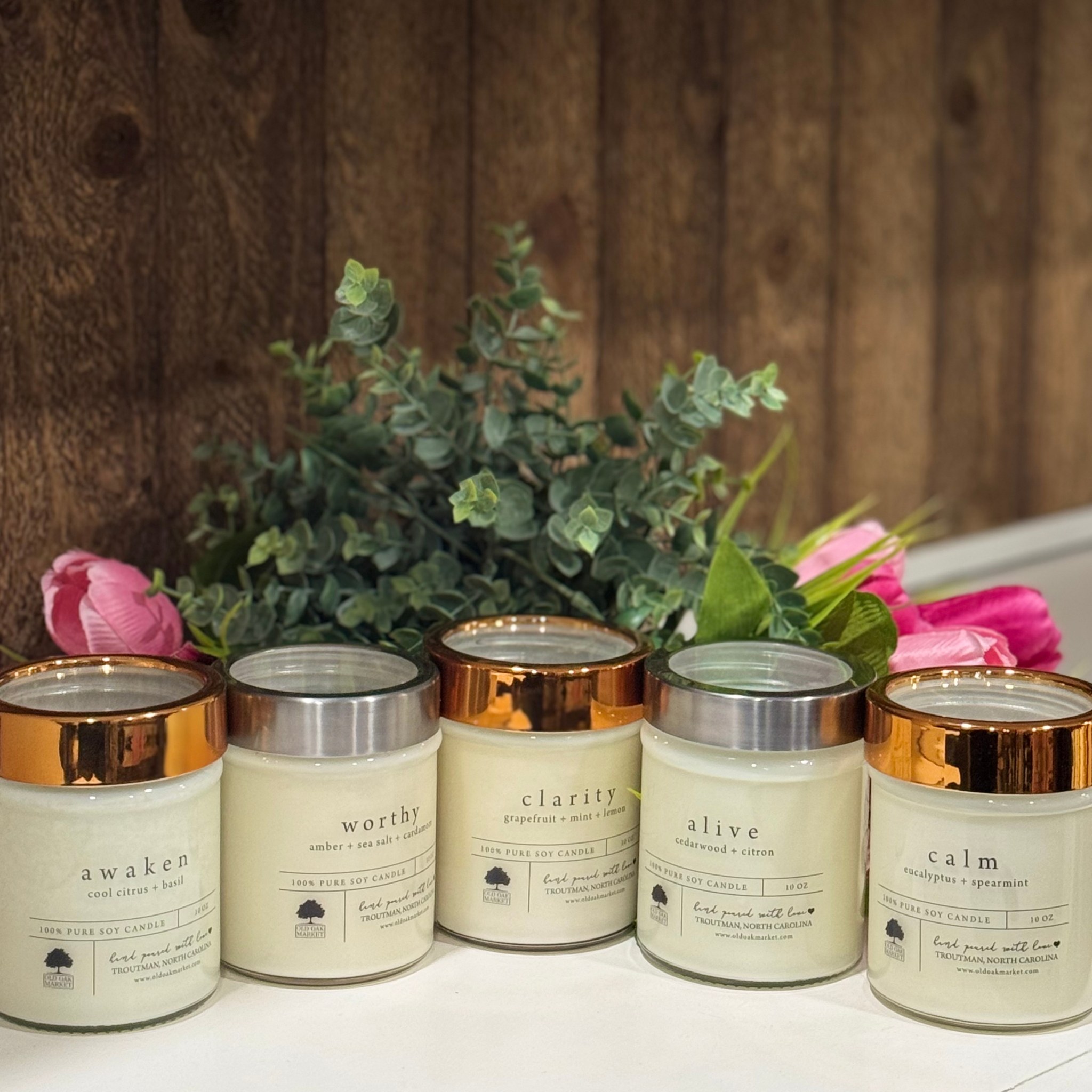 Old Oak Market Soy Candles