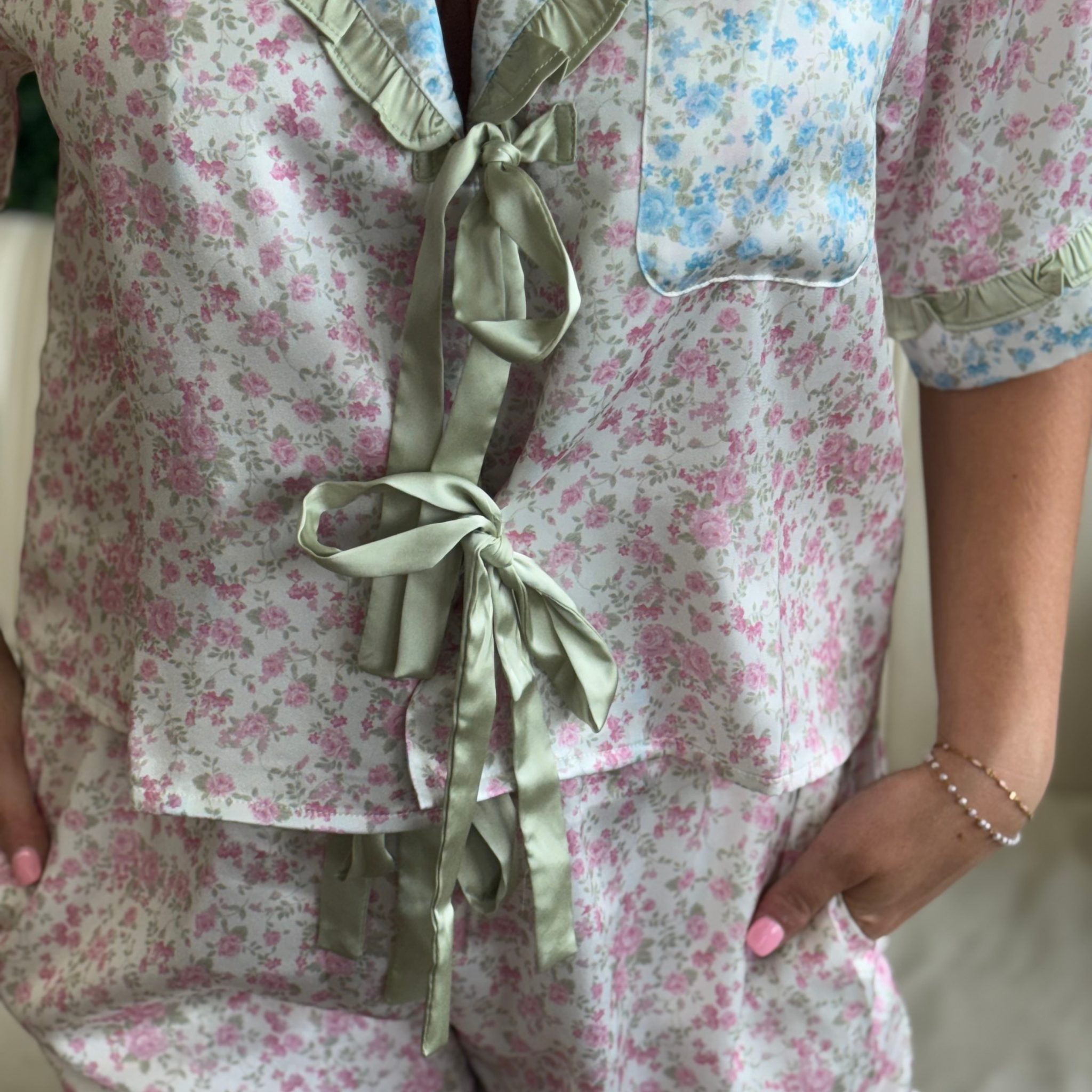 Ellie Mae's Floral PJ Set