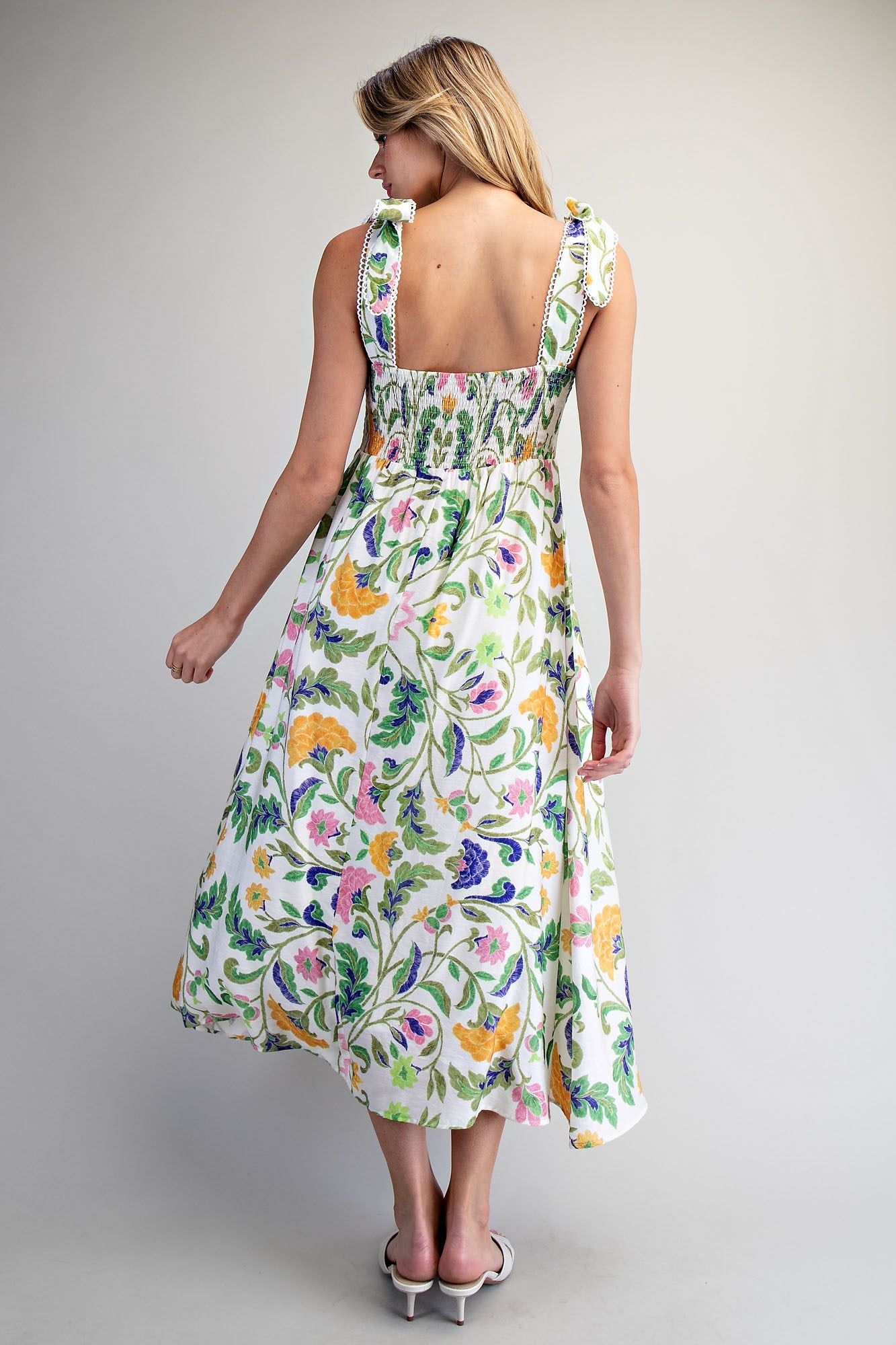 Floral Tie Dress