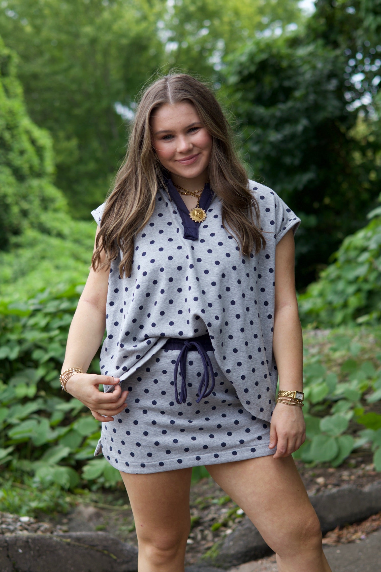 Everyday Polka Dot Skort