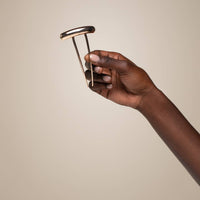 Mini Metal Barrette French Hair Pin - Gold