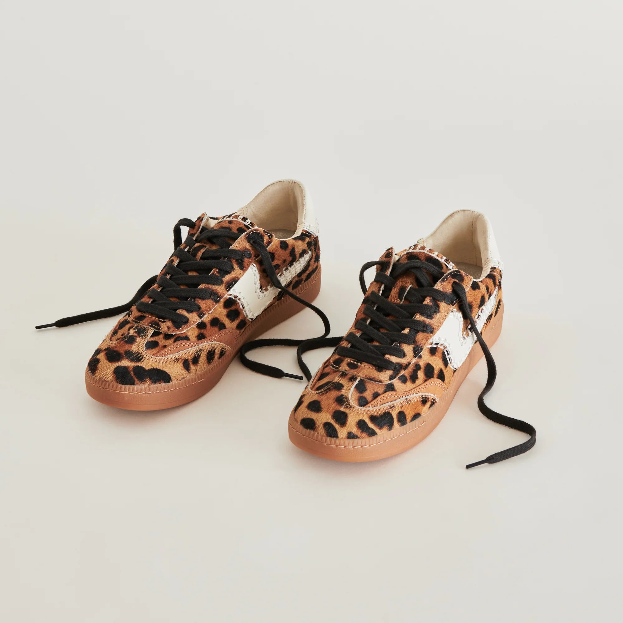 dolce vita Notice Stitch Sneakers Dk Leopard Calf Hair