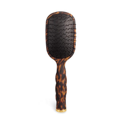 Detangler Brush For Fine Hair by Teleties Tortoise