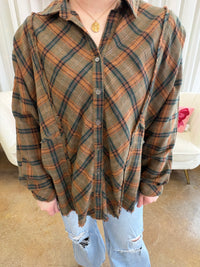 Cowgirl Up Plaid Shirt by Heyson*Final Sale