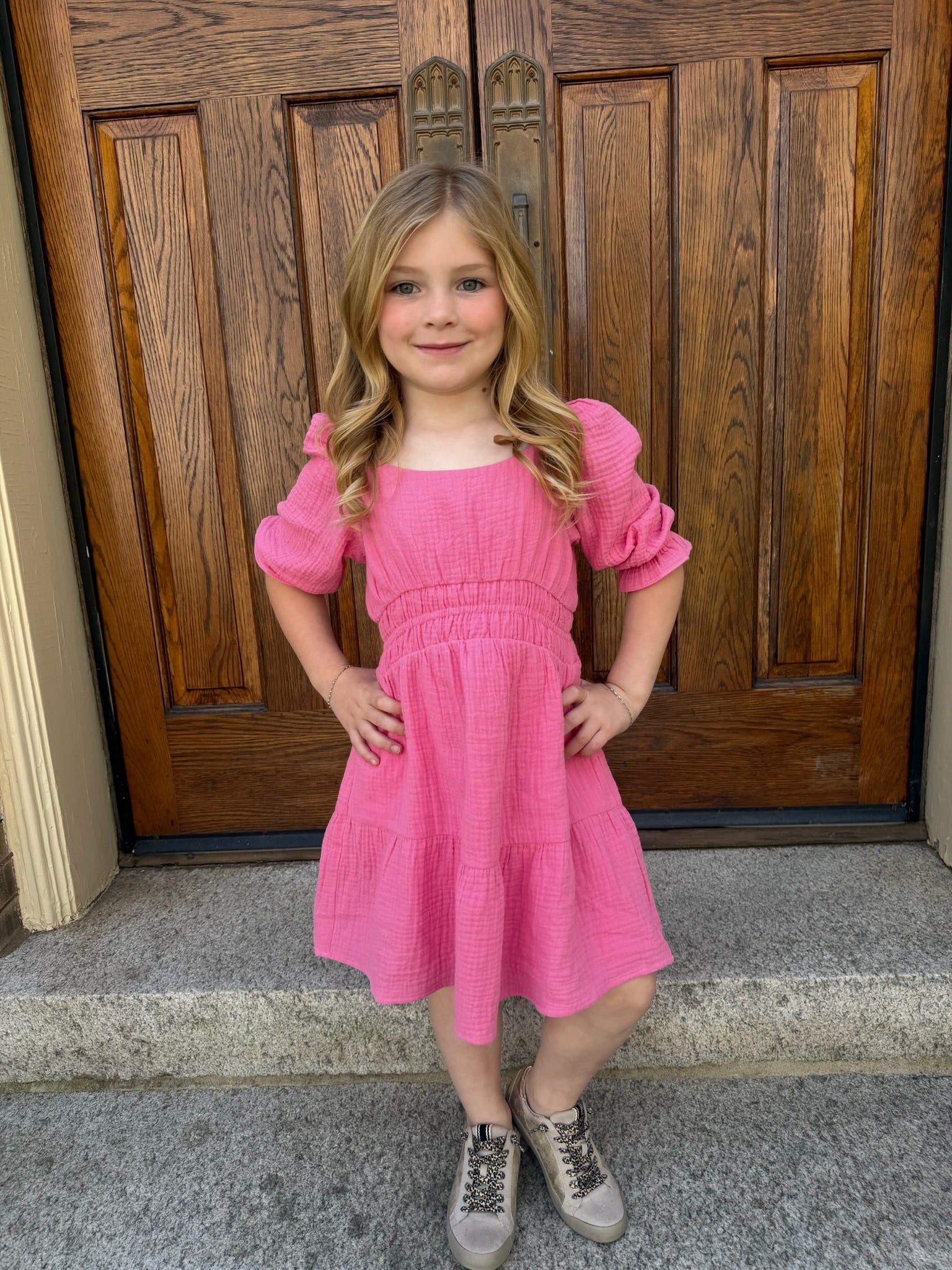 Girls Glinda Dress by Finding Foxtale