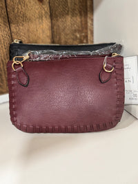 Bonnie Whipstitch Clutch/Crossbody by Jen & Co
